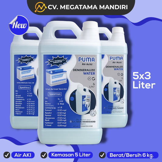 Air AKI Demineralize Water - (5 Liter x4)