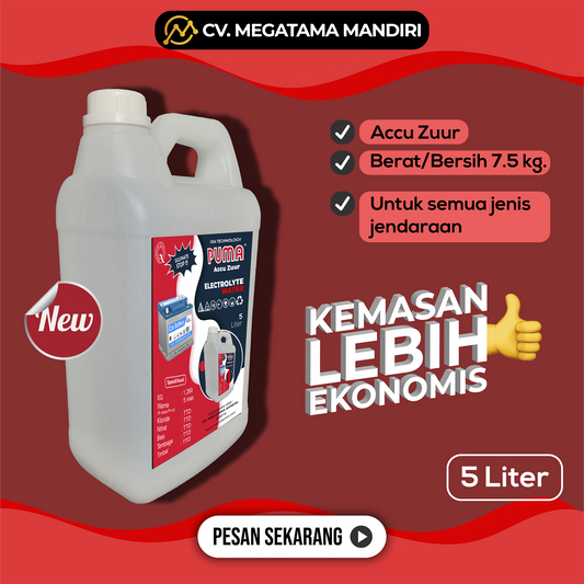 Air Zuur Electrolyte Water - 5 Liter