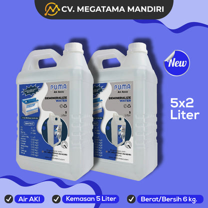 Air AKI Demineralize Water - 5x2 Liter