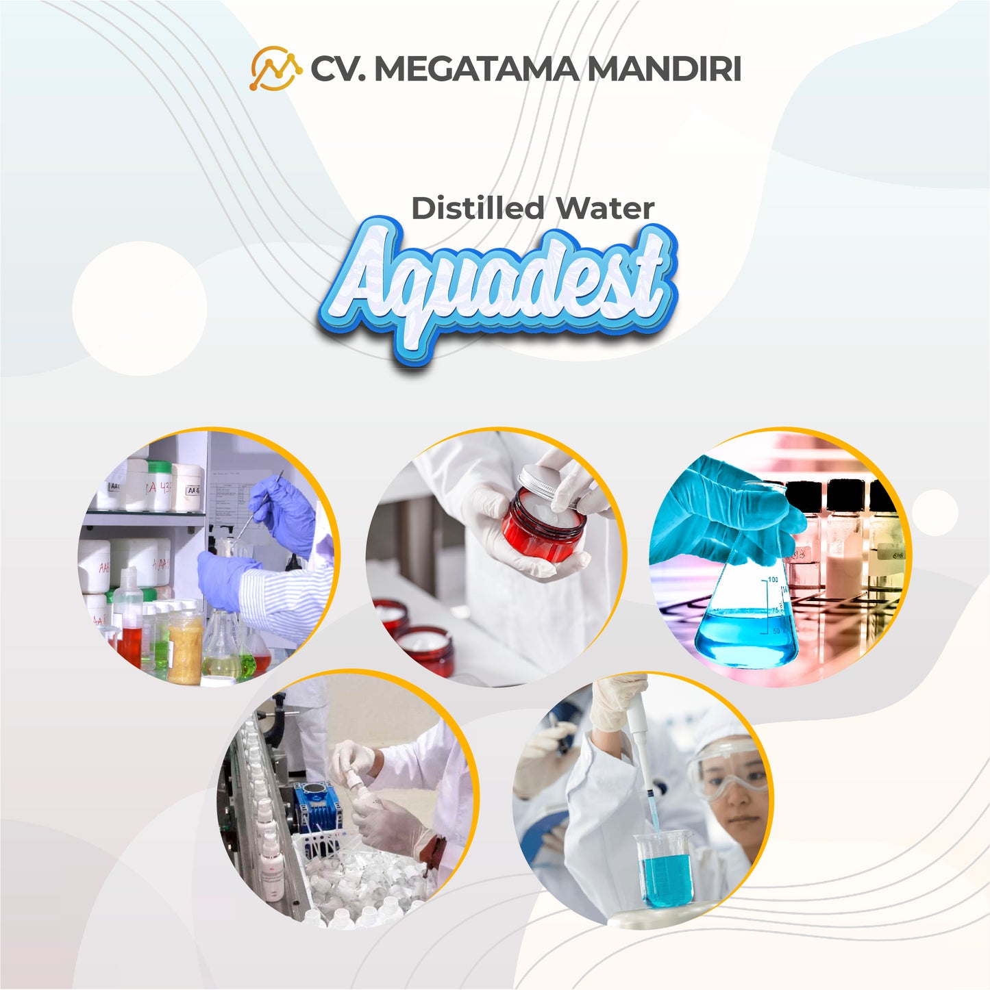 Aquadest Distilled Water - 1 Lusin