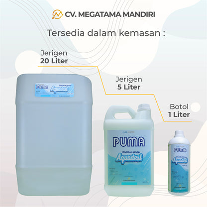 Aquadest Distilled Water - 1 Lusin