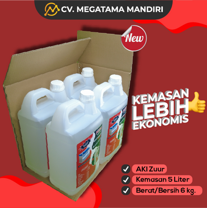 Air Zuur Electrolyte Water - 5x2 Liter
