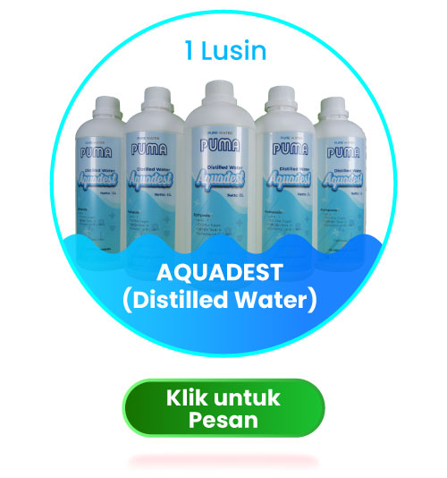 aquadest air suling
