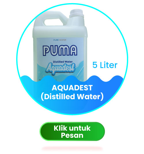 aquadest air suling