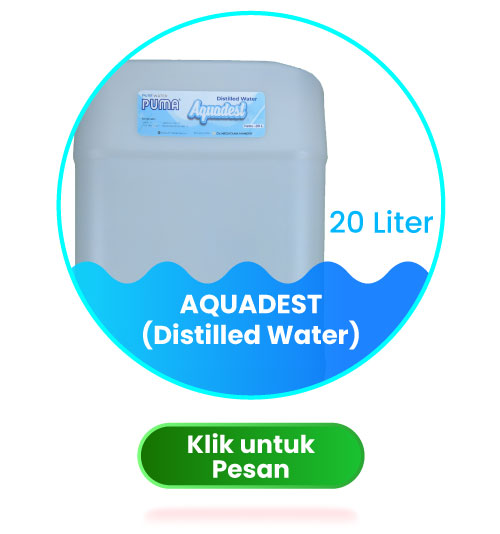 aquadest air suling
