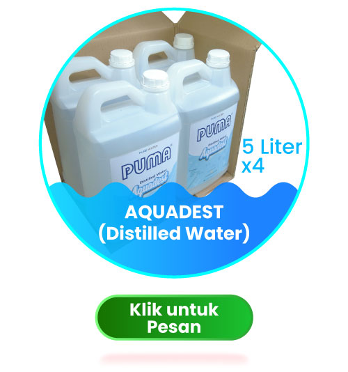 aquadest air suling